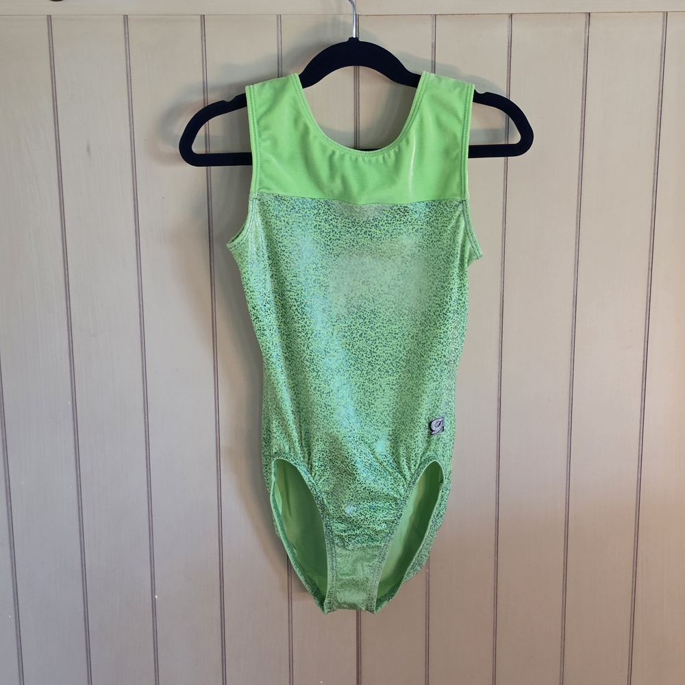 GK Lime Green Leotard